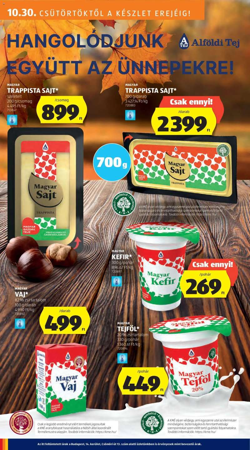 Aldi Akciós újság Aldi 18 oldal