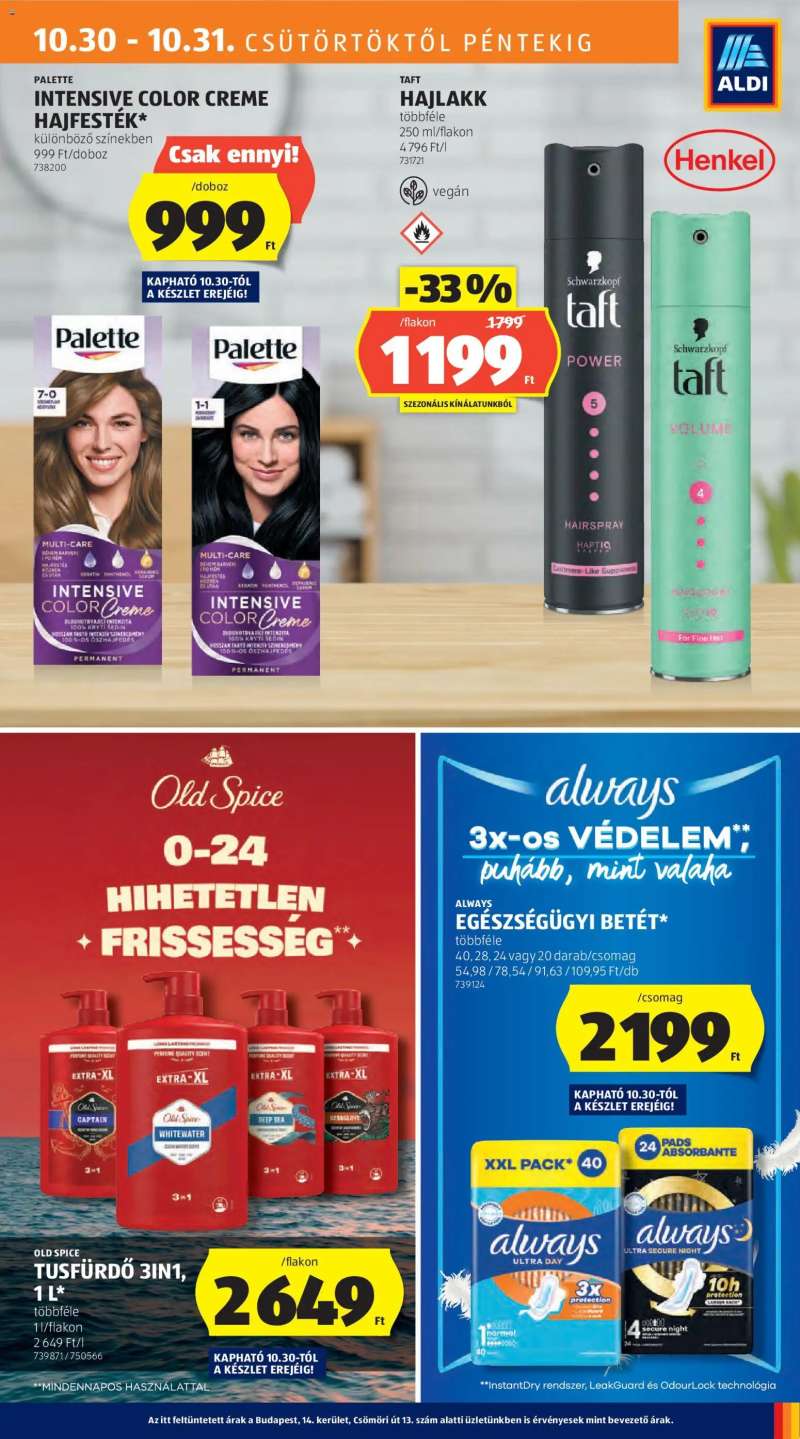 Aldi Akciós újság Aldi 19 oldal
