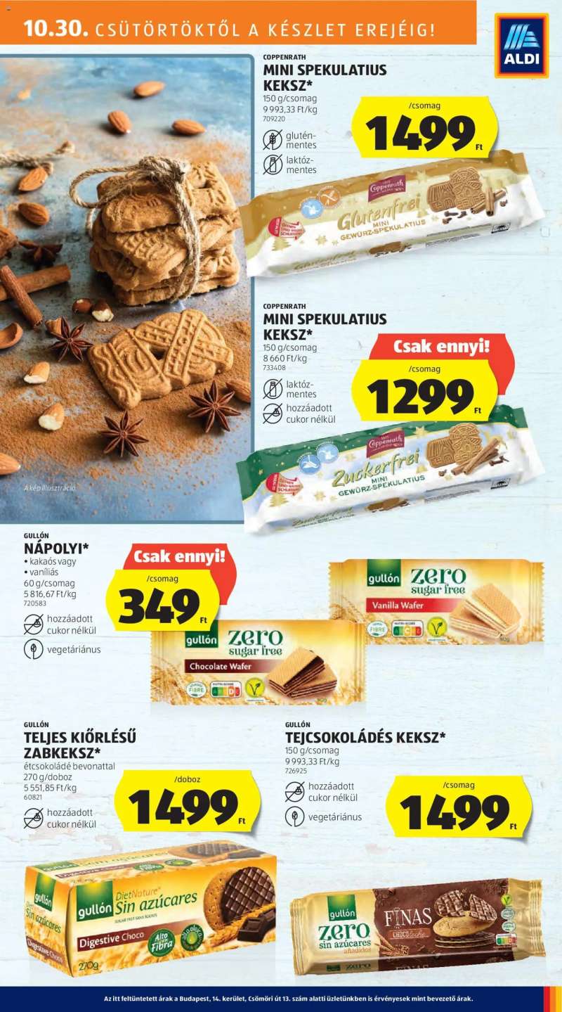 Aldi Akciós újság Aldi 23 oldal