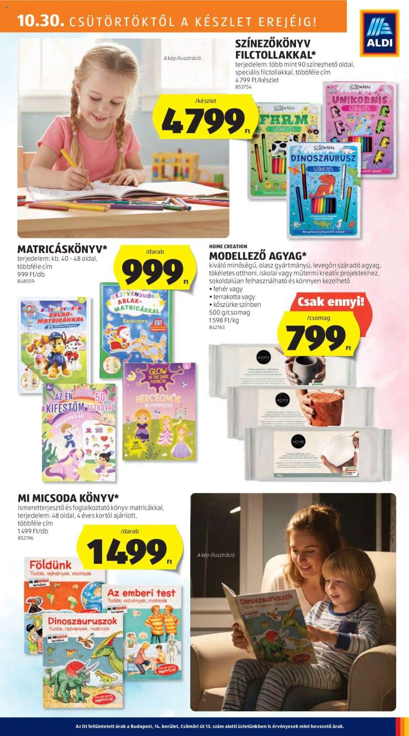 Aldi Akciós újság Aldi 25 oldal