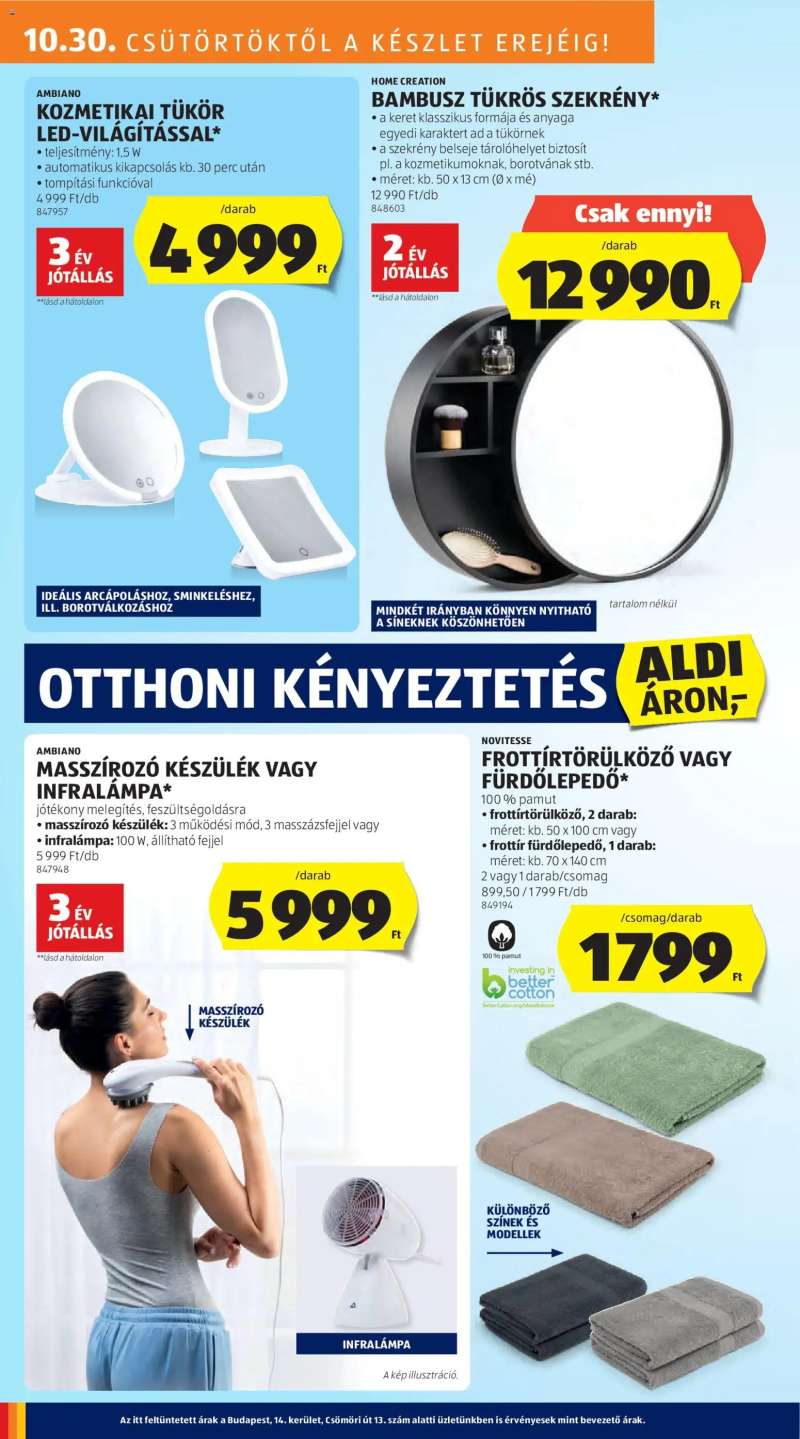 Aldi Akciós újság Aldi 26 oldal