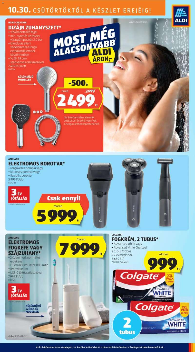 Aldi Akciós újság Aldi 27 oldal