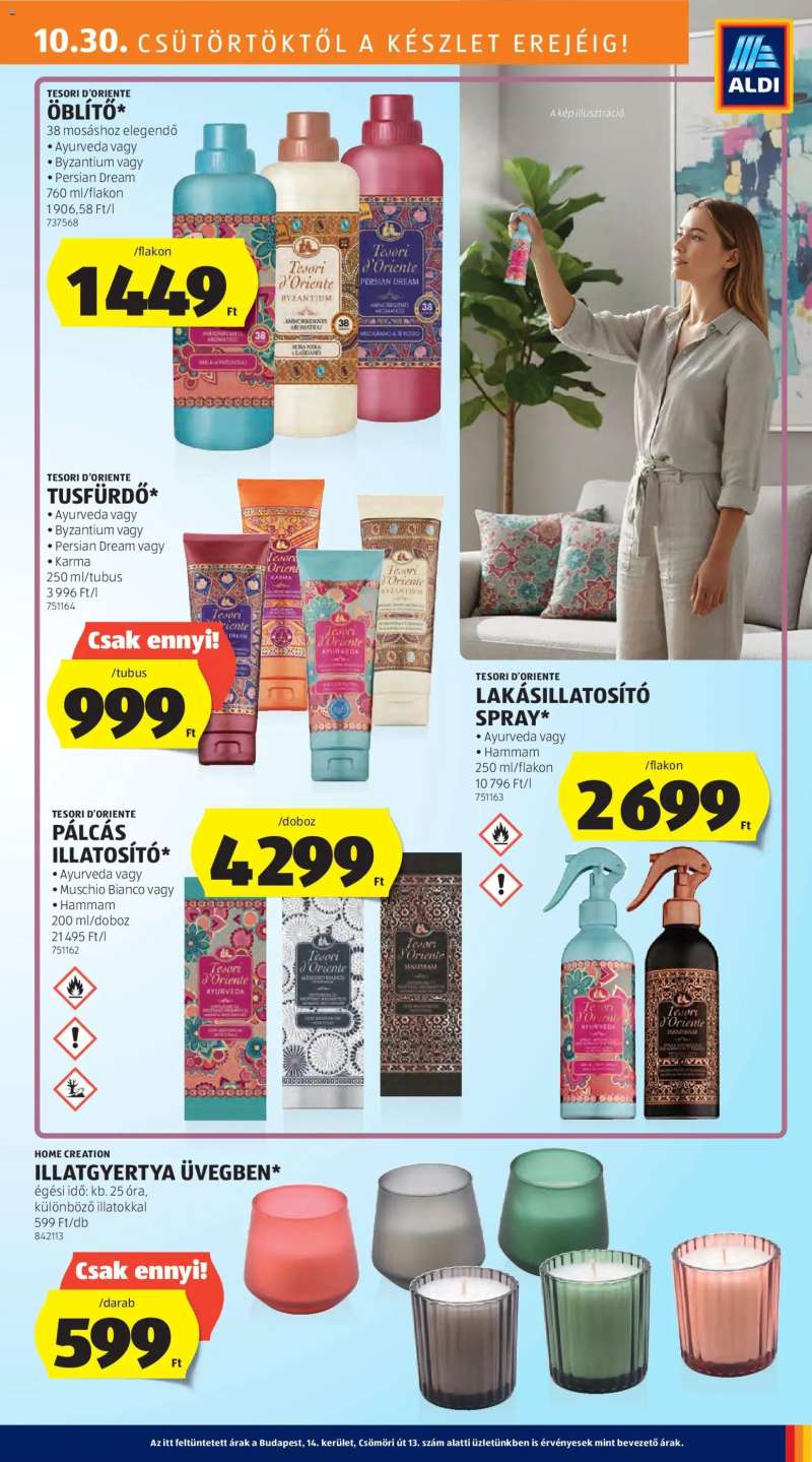 Aldi Akciós újság Aldi 29 oldal