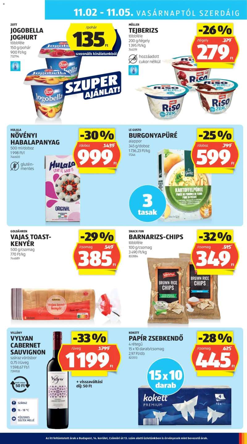 Aldi Akciós újság Aldi 35 oldal