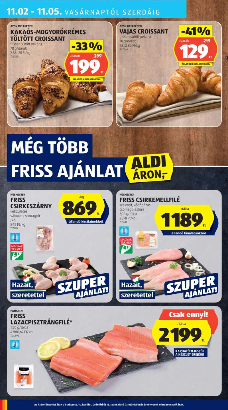 Aldi Akciós újság Aldi 36 oldal