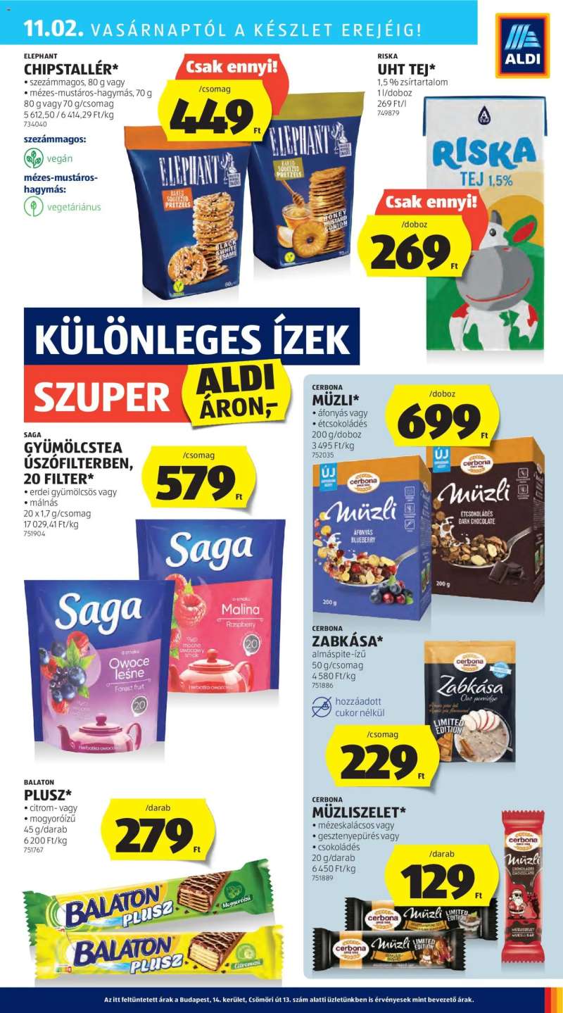 Aldi Akciós újság Aldi 41 oldal
