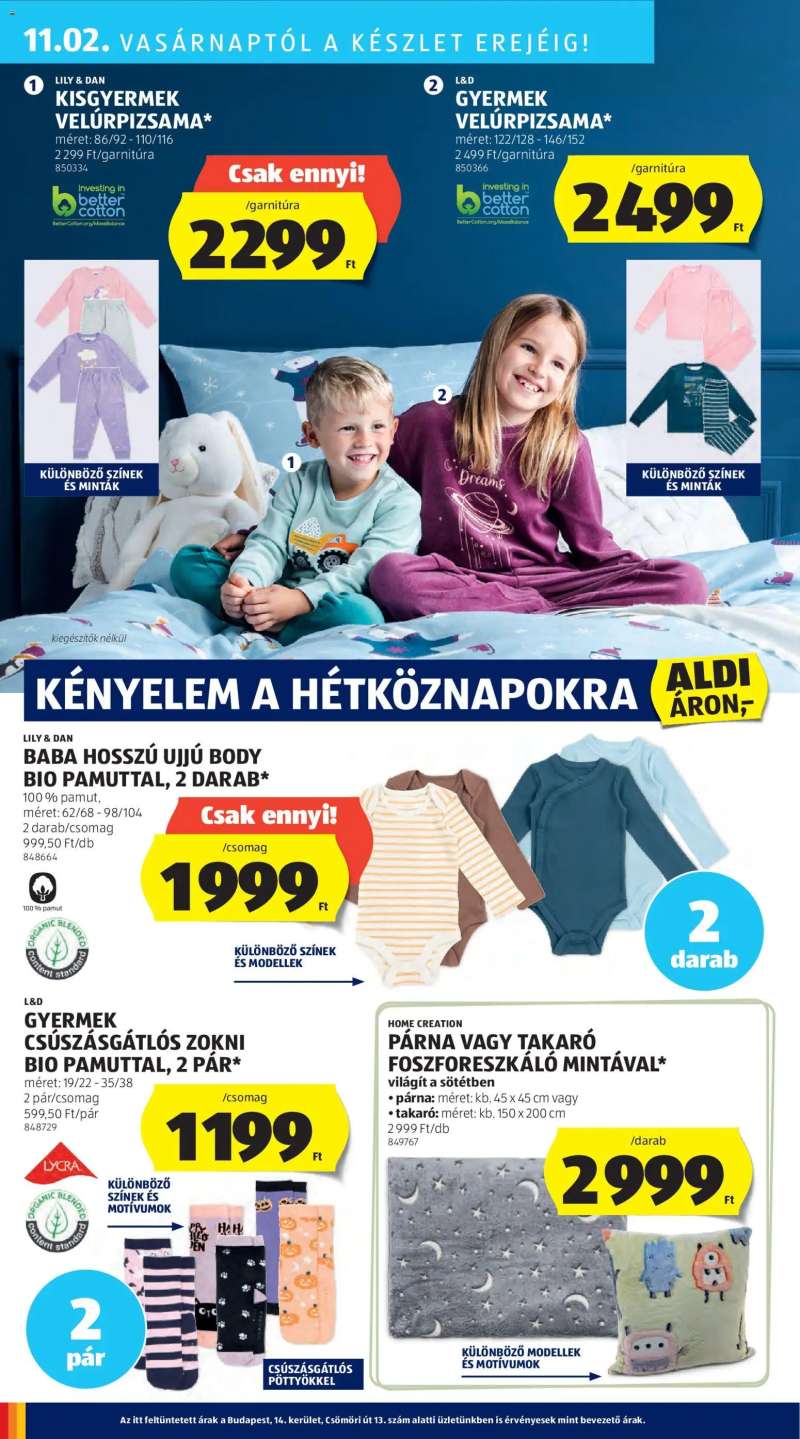 Aldi Akciós újság Aldi 42 oldal