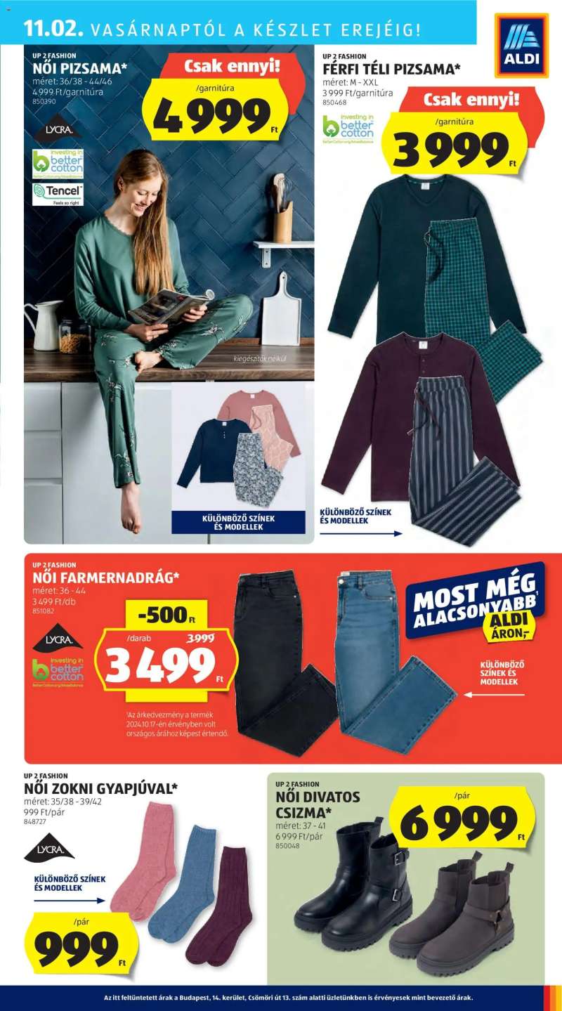 Aldi Akciós újság Aldi 43 oldal