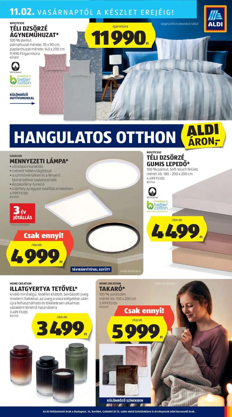Aldi Akciós újság Aldi 45 oldal