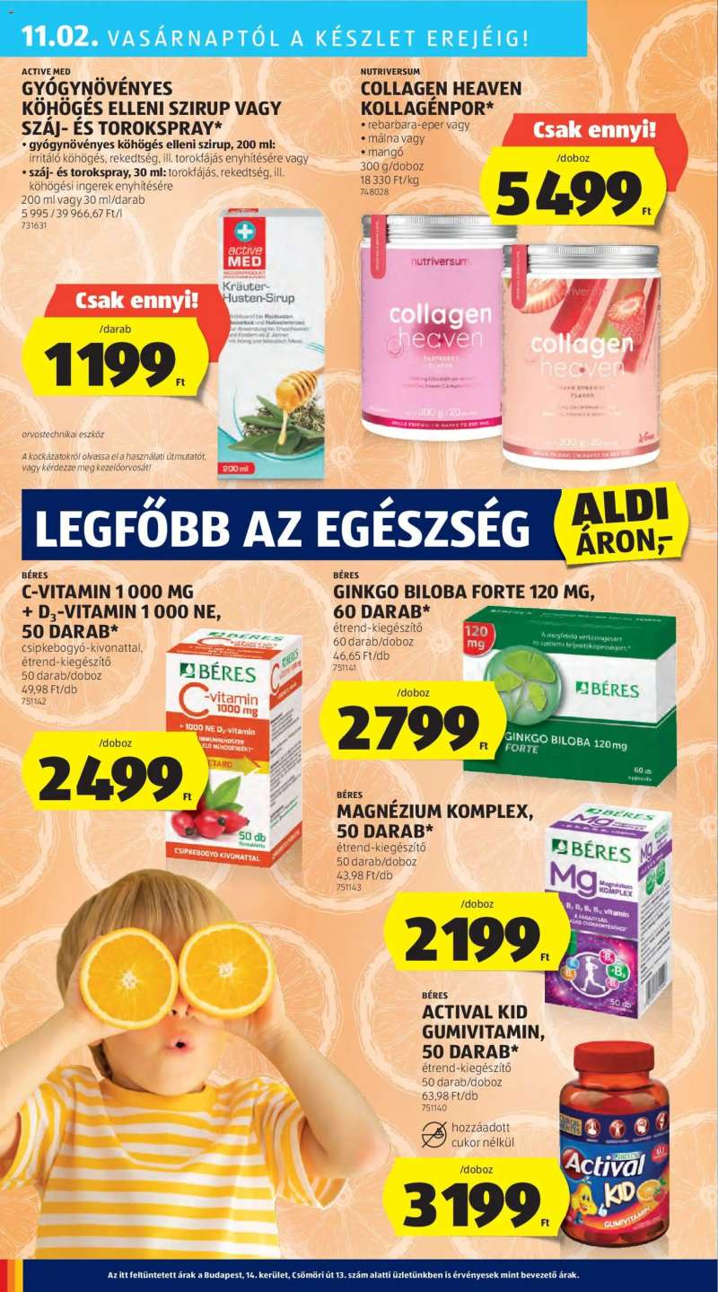 Aldi Akciós újság Aldi 46 oldal