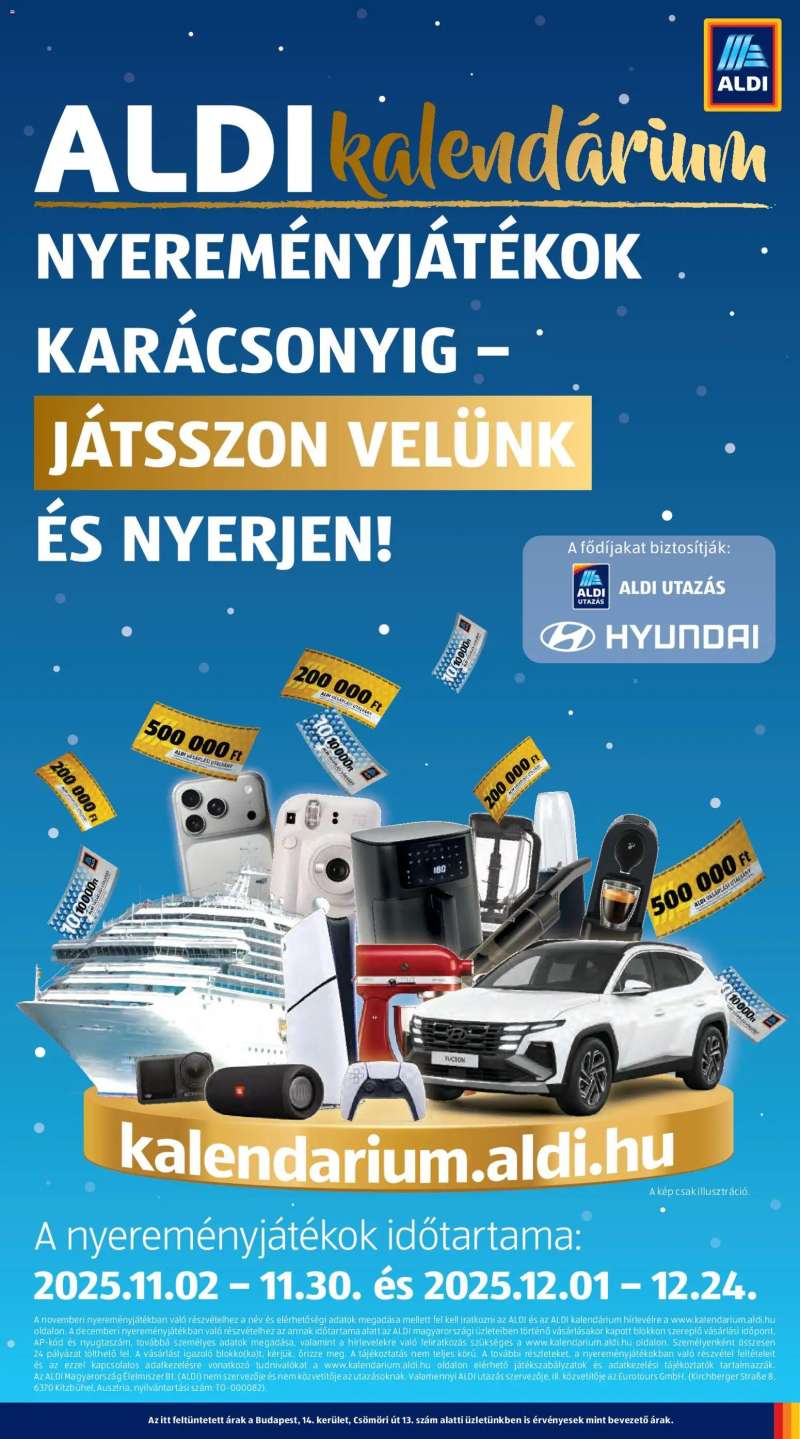 Aldi Akciós újság Aldi 47 oldal