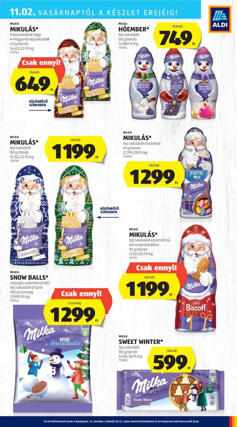 Aldi Akciós újság Aldi 49 oldal