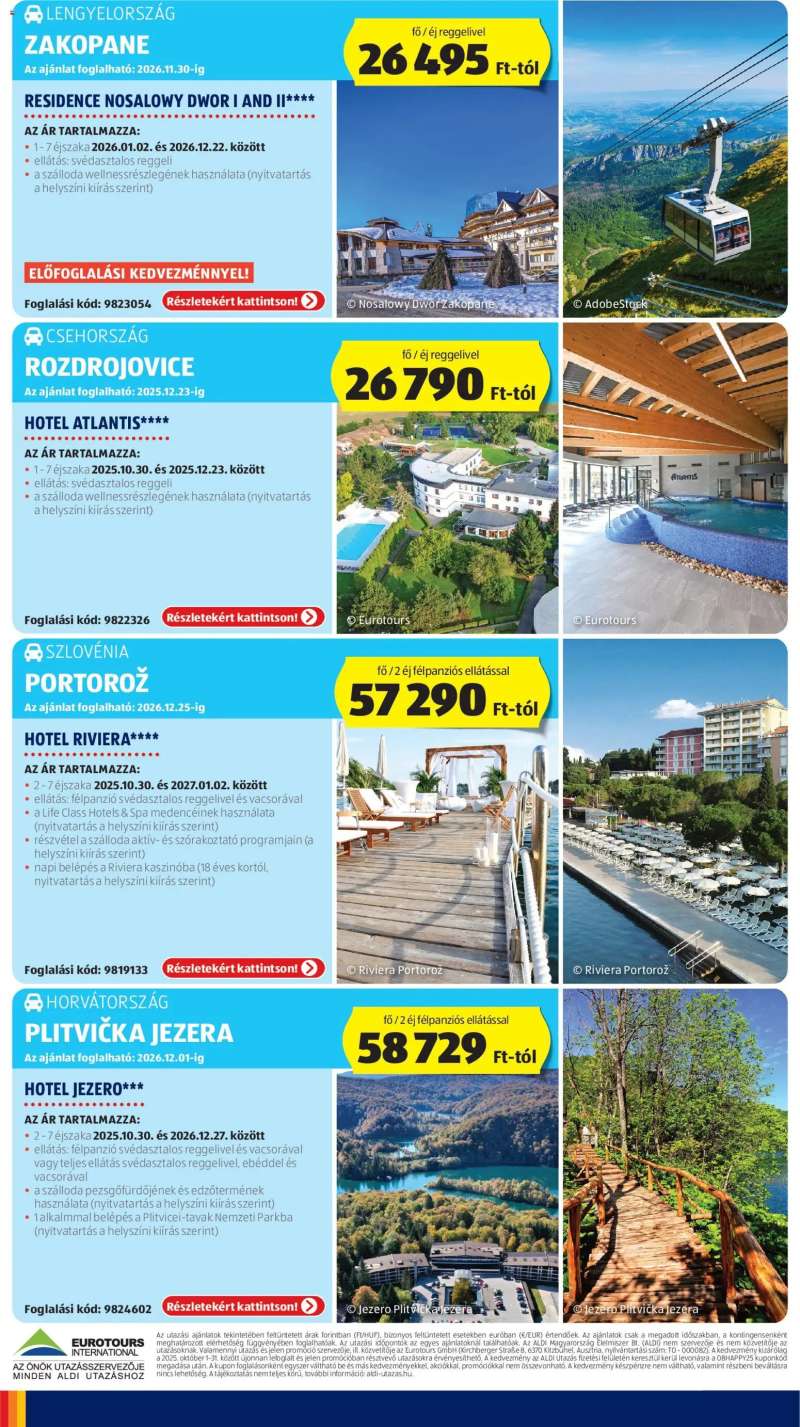 Aldi Akciós újság Aldi 54 oldal