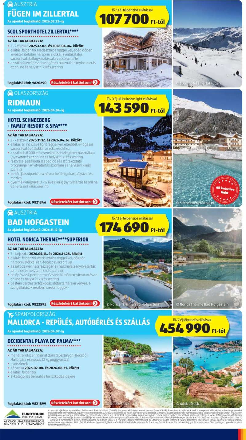 Aldi Akciós újság Aldi 55 oldal