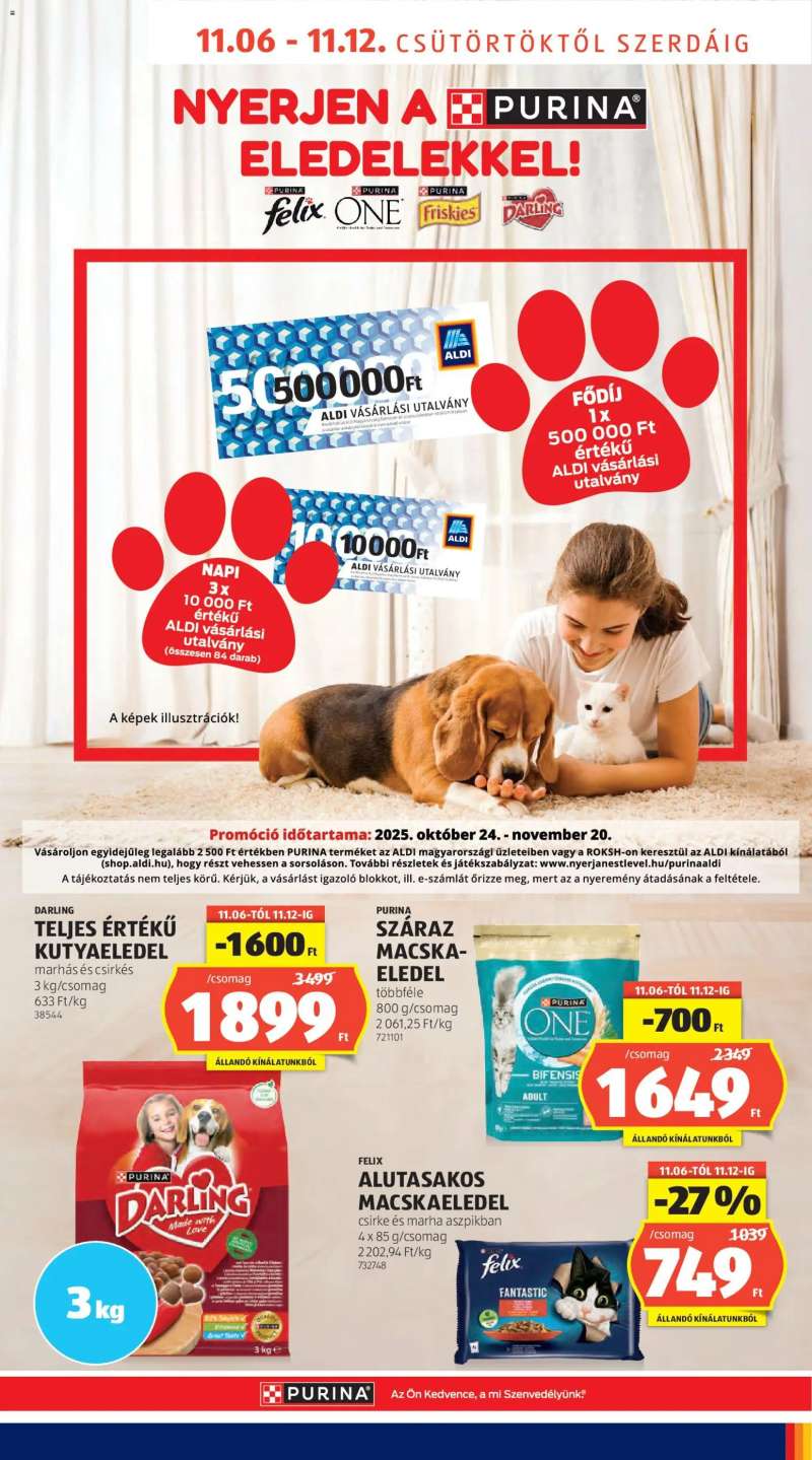 Aldi Akciós újság Aldi 13 oldal