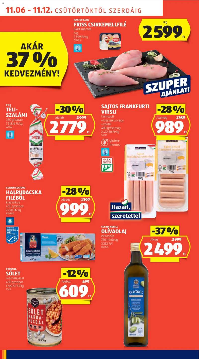 Aldi Akciós újság Aldi 14 oldal