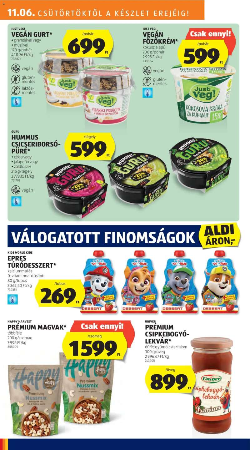 Aldi Akciós újság Aldi 18 oldal