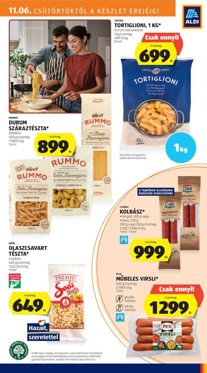 Aldi Akciós újság Aldi 19 oldal