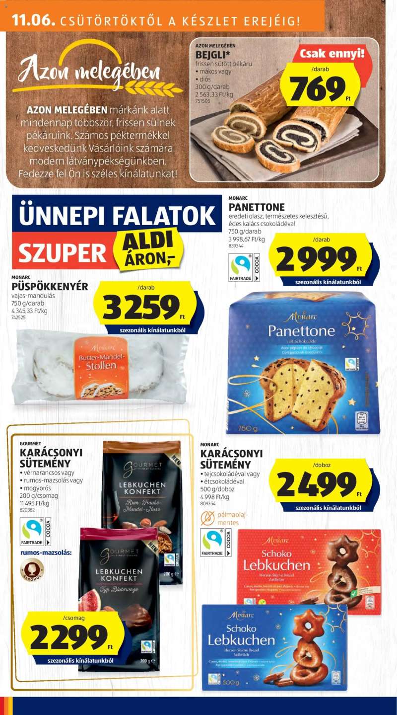 Aldi Akciós újság Aldi 24 oldal