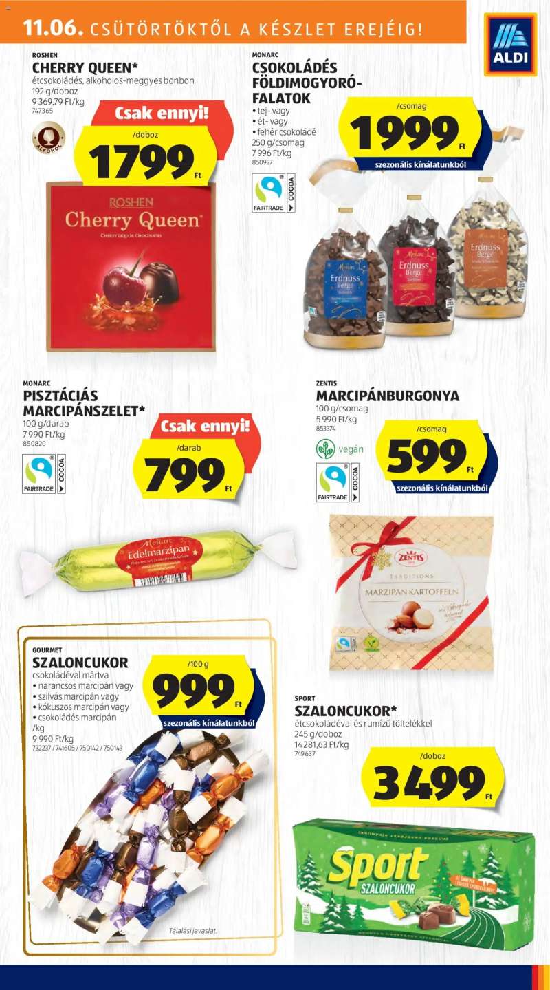 Aldi Akciós újság Aldi 25 oldal