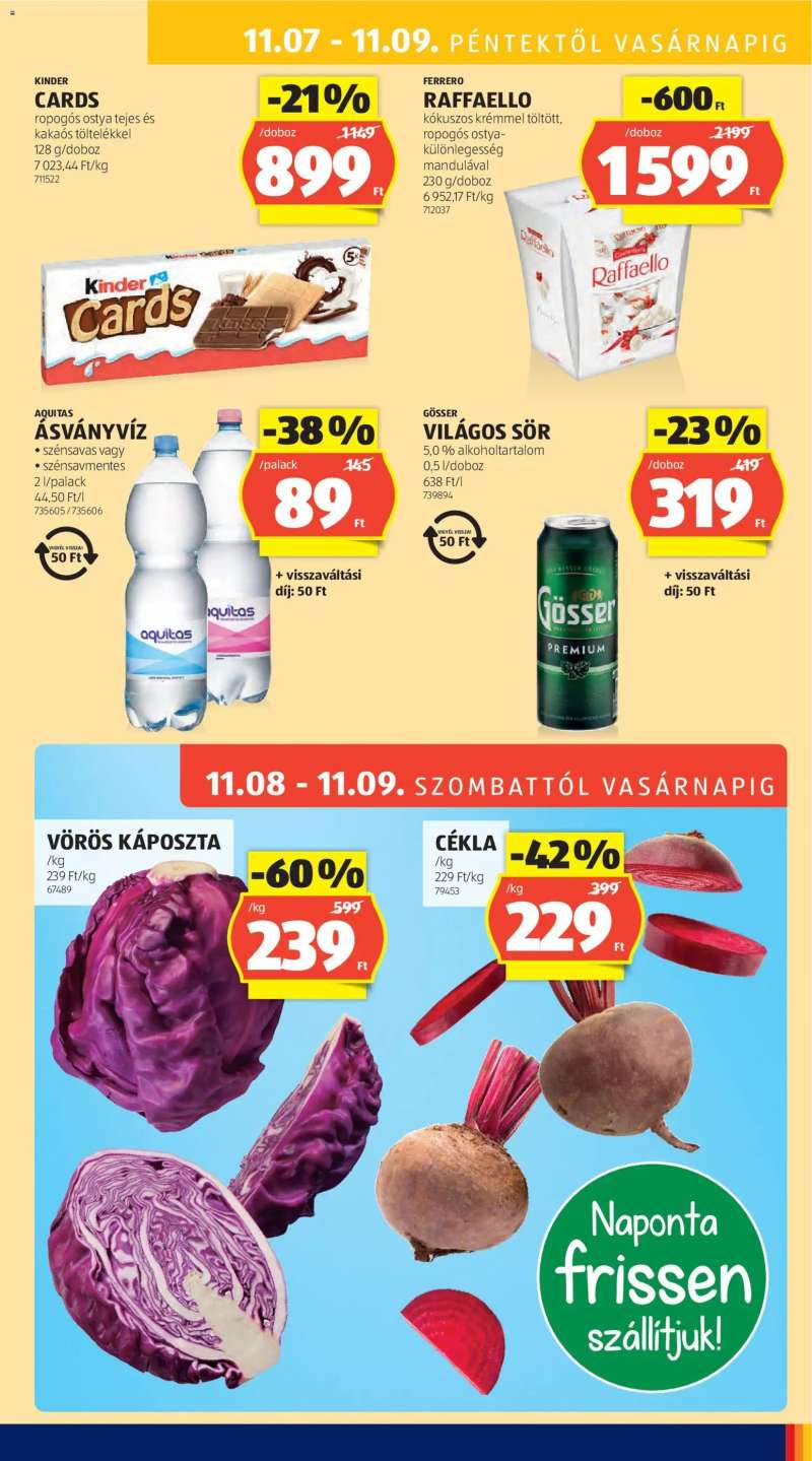 Aldi Akciós újság Aldi 33 oldal