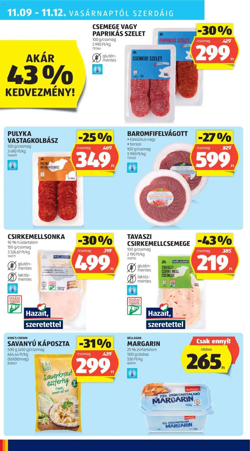 Aldi Akciós újság Aldi 34 oldal
