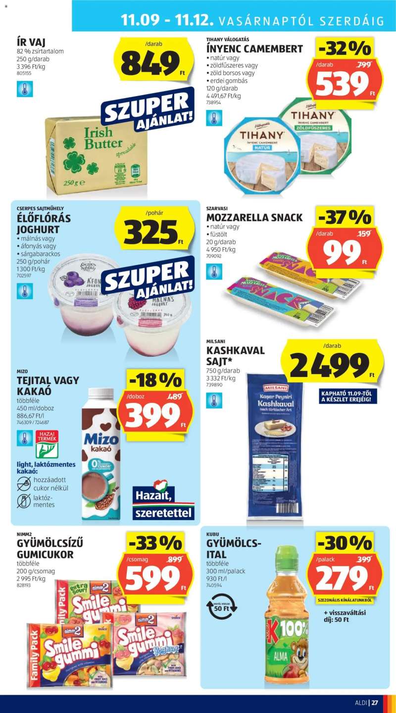 Aldi Akciós újság Aldi 35 oldal