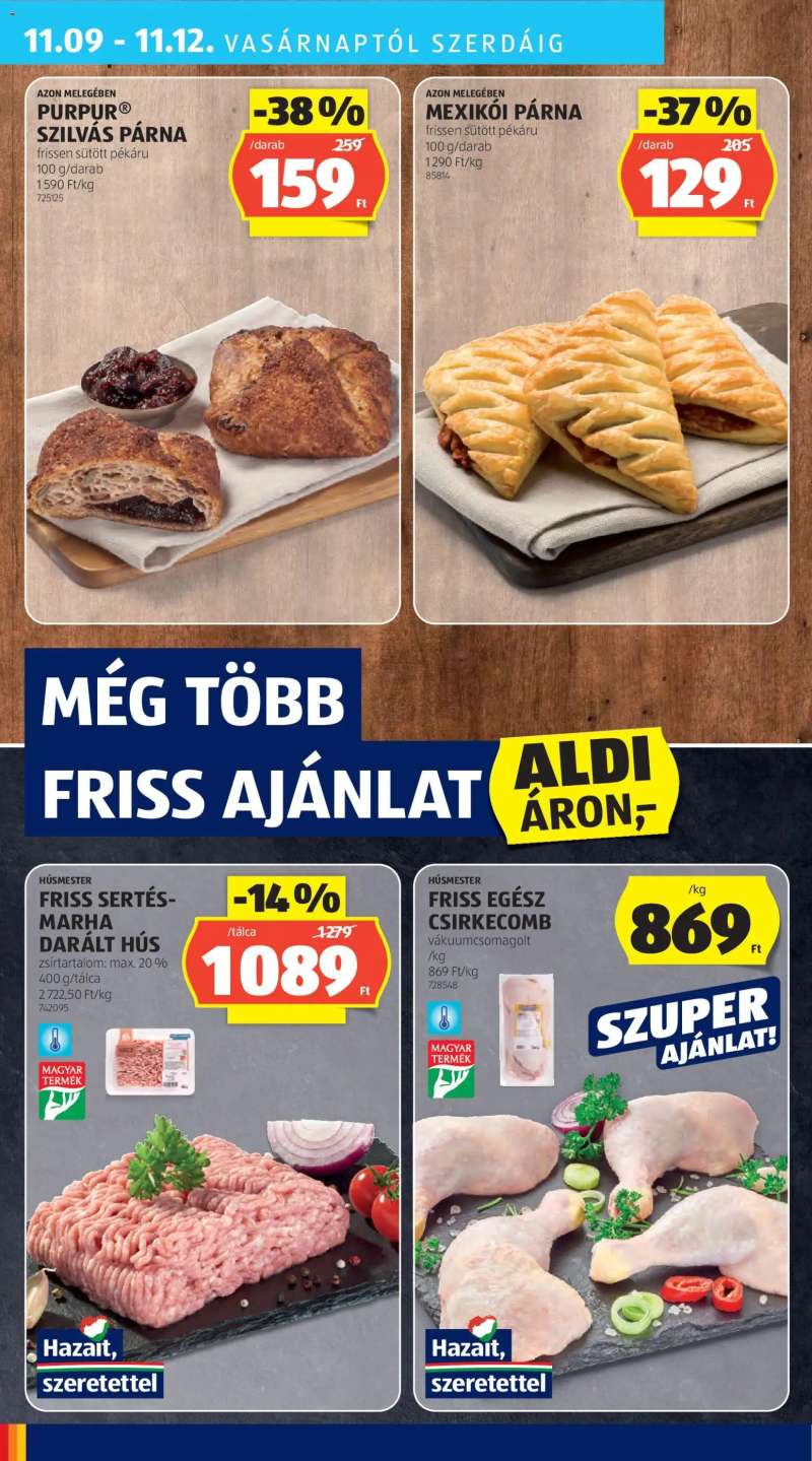 Aldi Akciós újság Aldi 36 oldal