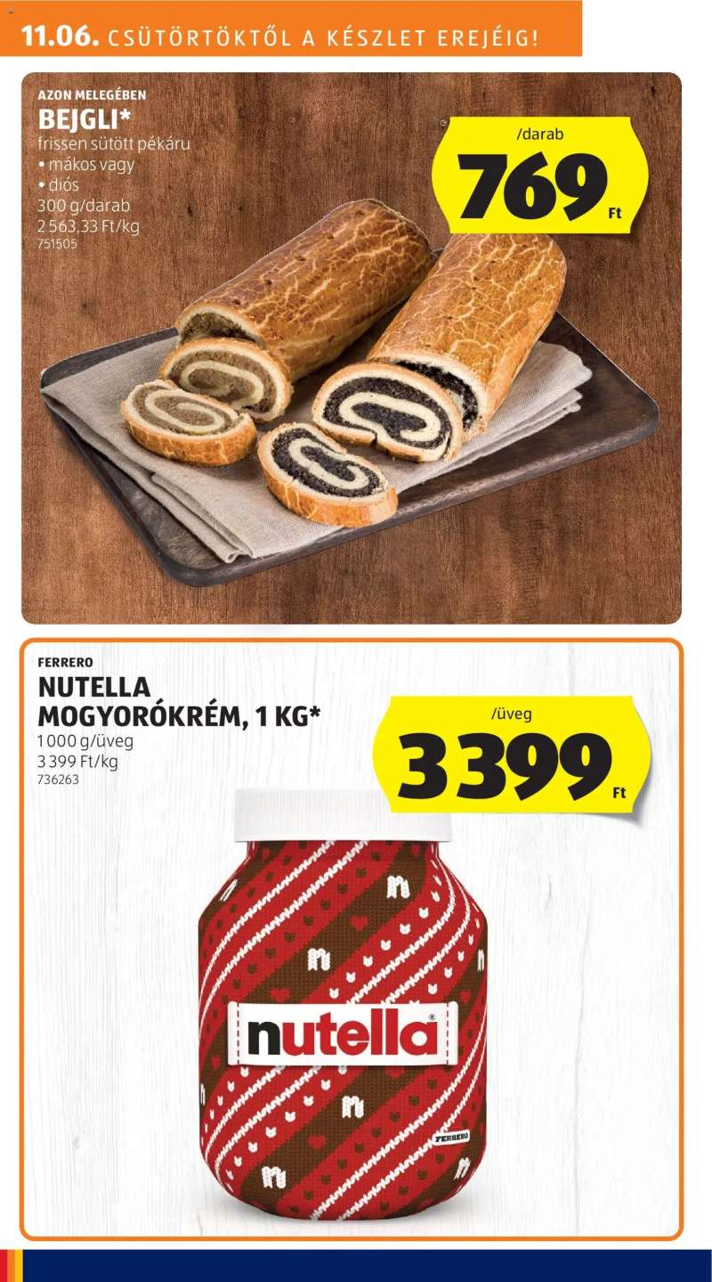Aldi Akciós újság Aldi 4 oldal