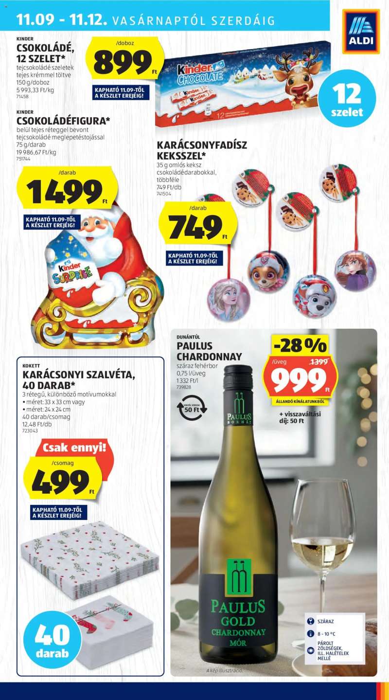 Aldi Akciós újság Aldi 41 oldal