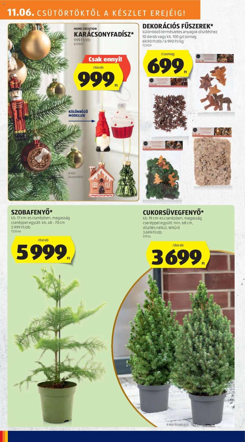 Aldi Középső sor termékei 4 oldal