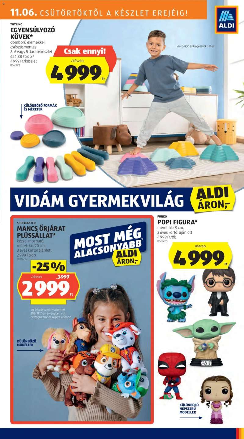 Aldi Középső sor termékei 7 oldal