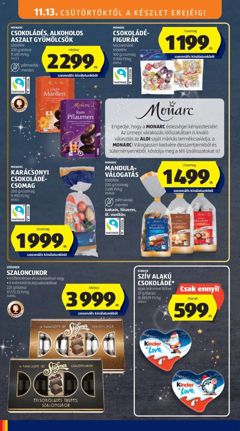 Aldi Akciós újság Aldi 23 oldal