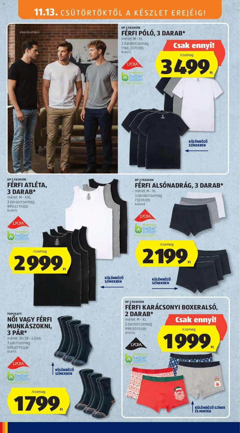 Aldi Akciós újság Aldi 25 oldal