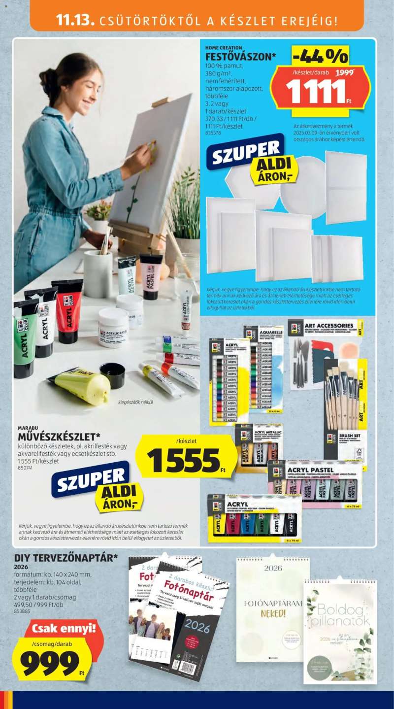 Aldi Akciós újság Aldi 29 oldal