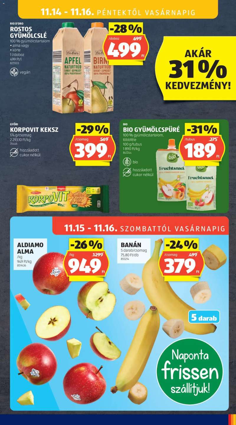 Aldi Akciós újság Aldi 36 oldal
