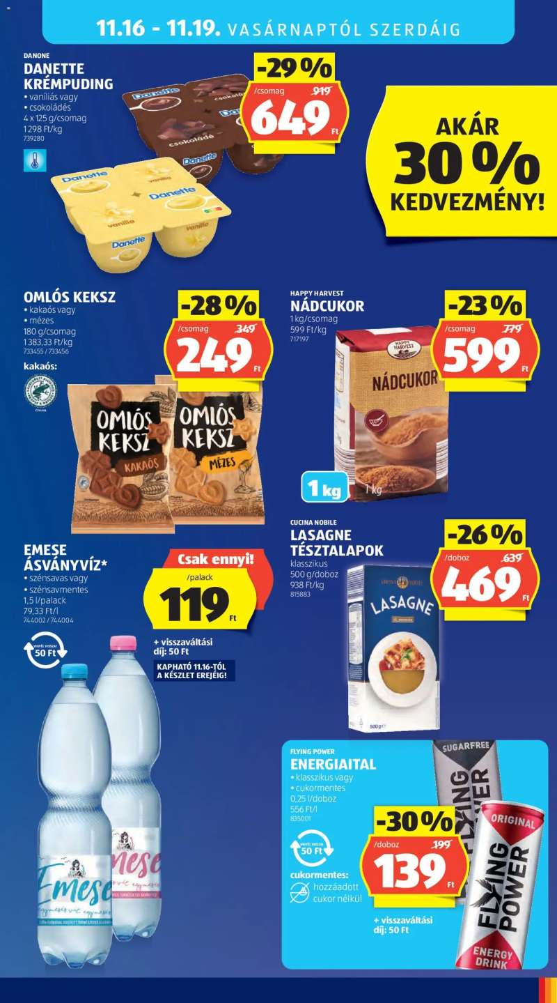 Aldi Akciós újság Aldi 38 oldal