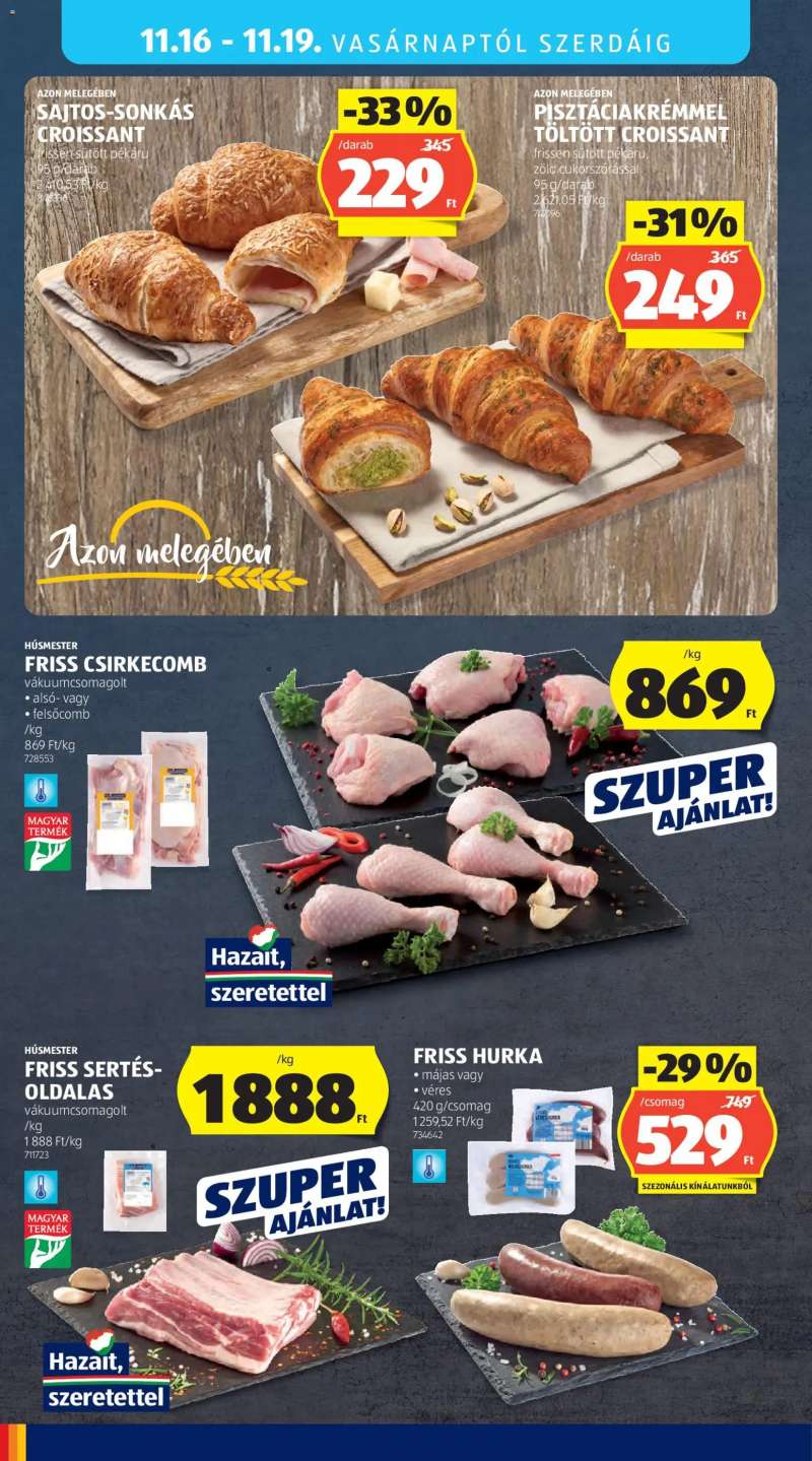 Aldi Akciós újság Aldi 39 oldal
