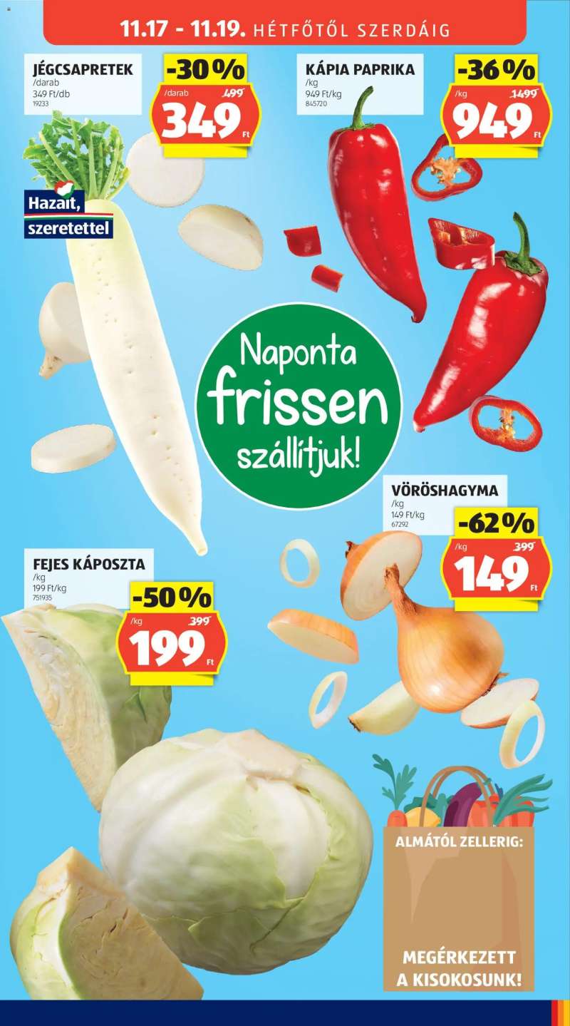 Aldi Akciós újság Aldi 40 oldal