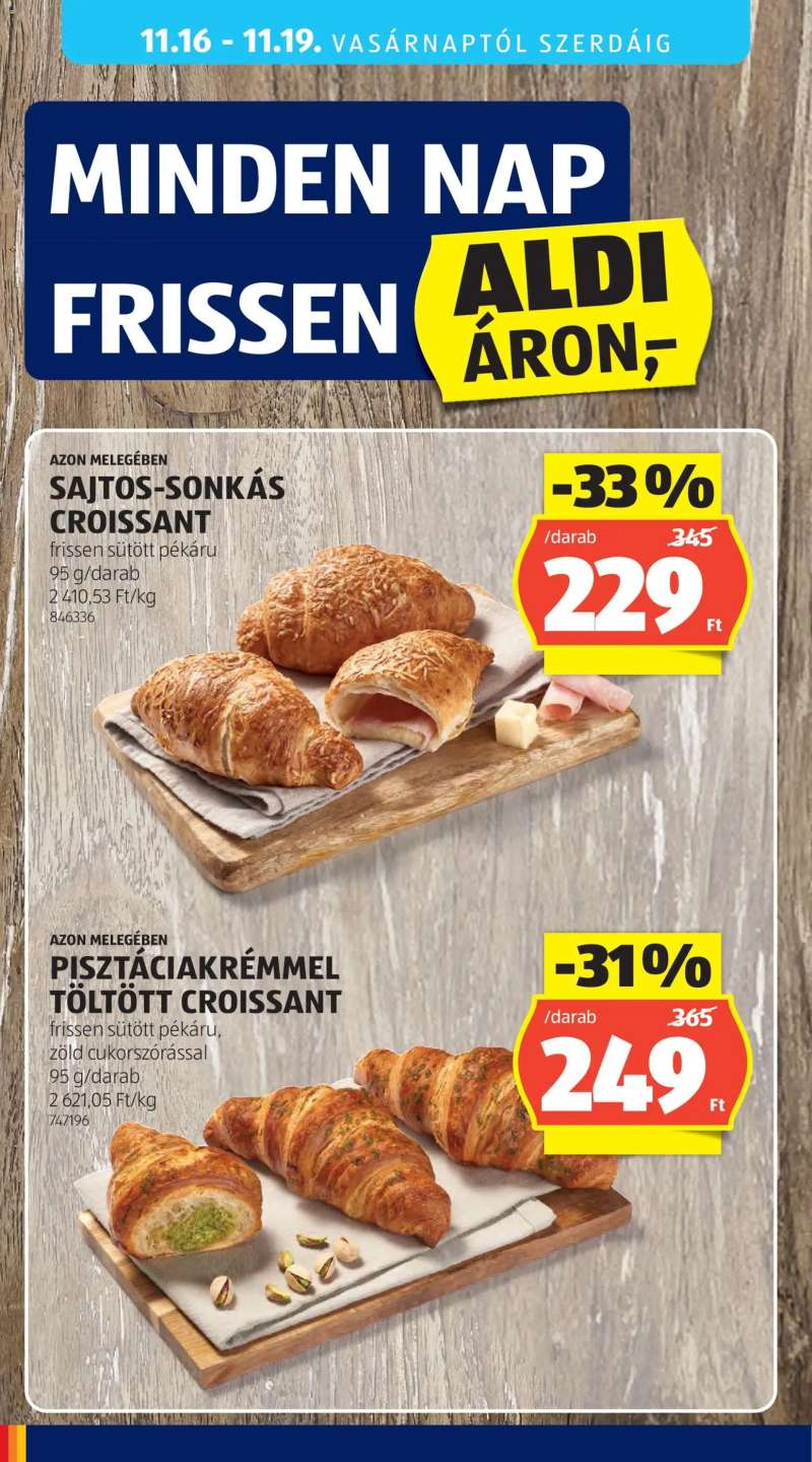 Aldi Akciós újság Aldi 41 oldal