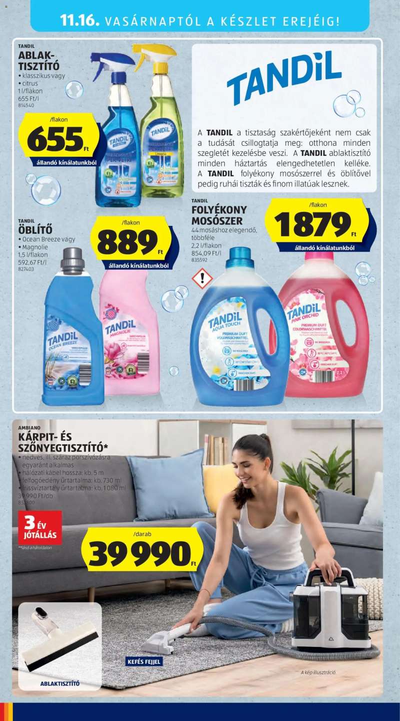 Aldi Középső sor termékei 14 oldal