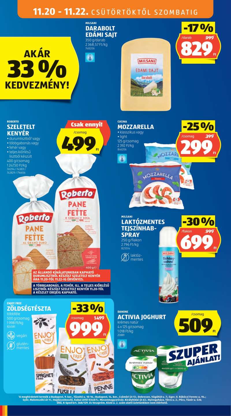 Aldi Akciós Újság 10 oldal