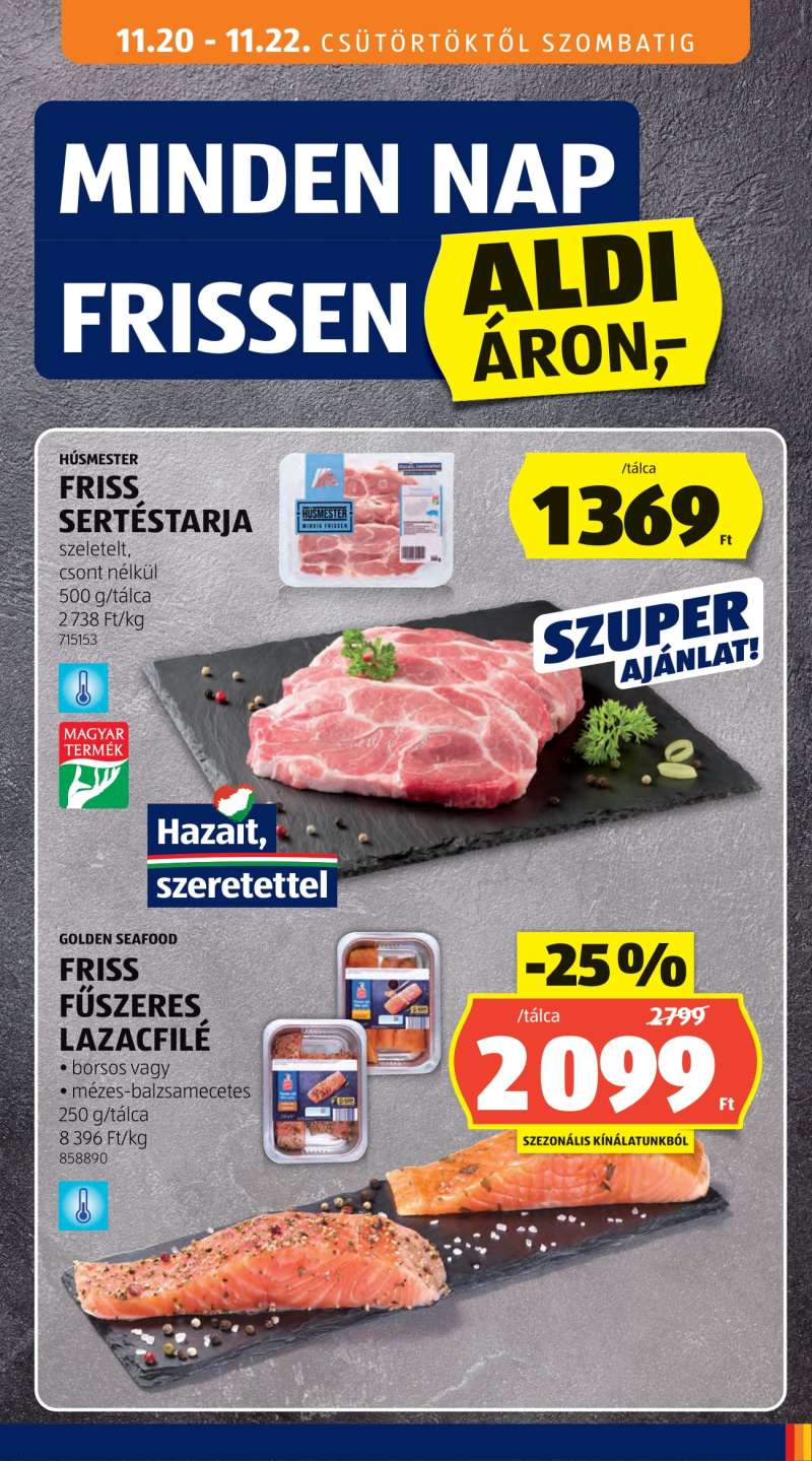 Aldi Akciós Újság 13 oldal