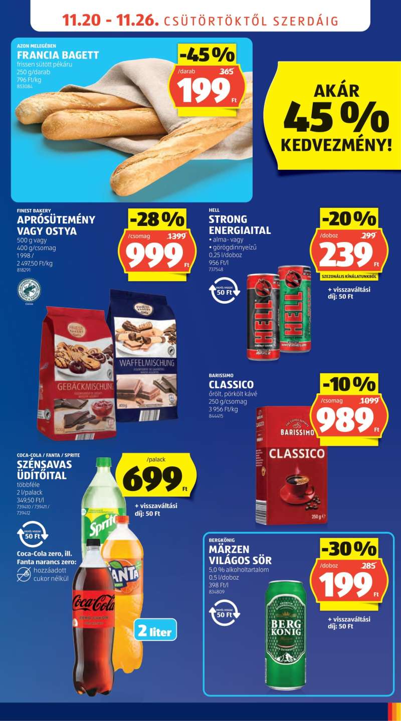 Aldi Akciós Újság 15 oldal