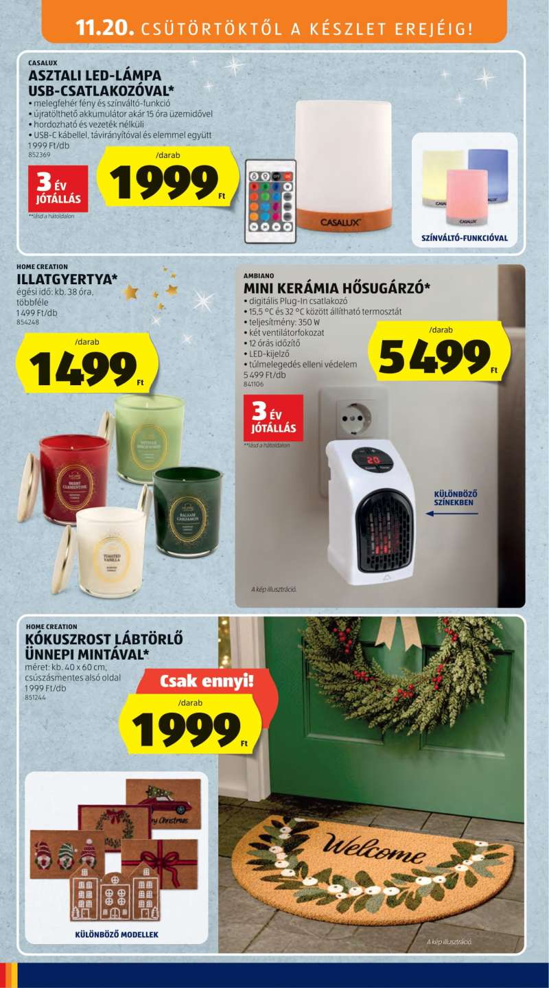 Aldi Akciós Újság 26 oldal