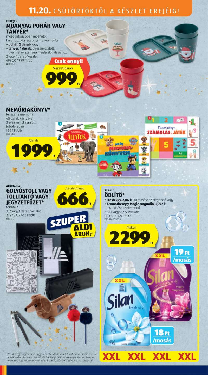 Aldi Akciós Újság 30 oldal