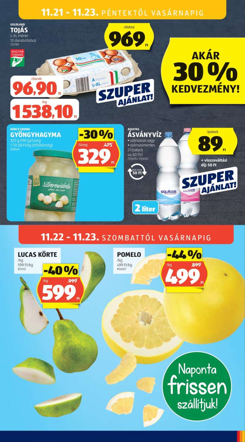 Aldi Akciós Újság 33 oldal