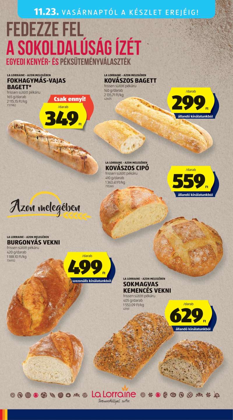 Aldi Akciós Újság 38 oldal