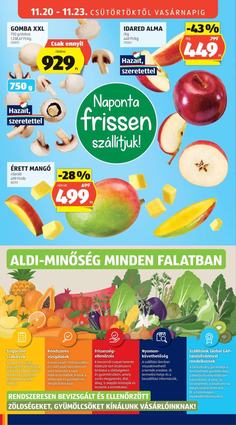 Aldi Akciós Újság 6 oldal