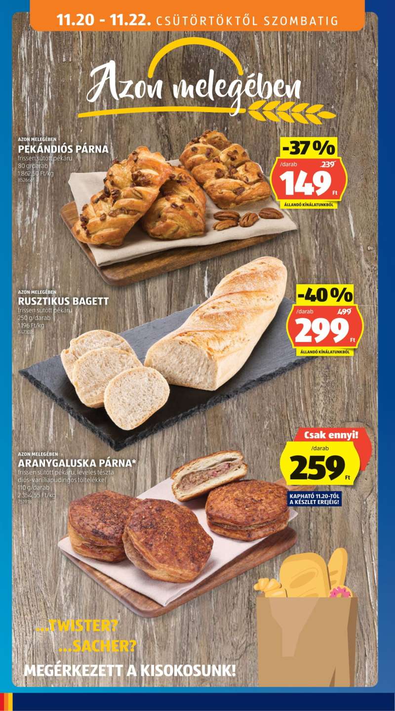 Aldi Akciós Újság 8 oldal